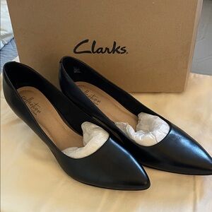 Clarks Women's Black Heels